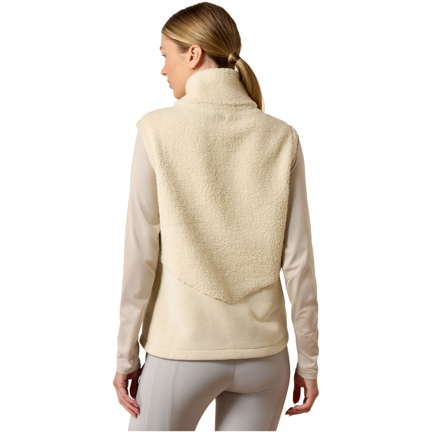 2026 Ariat Womens Laviolette Full Zip Vest 10079131 - Almond Milk